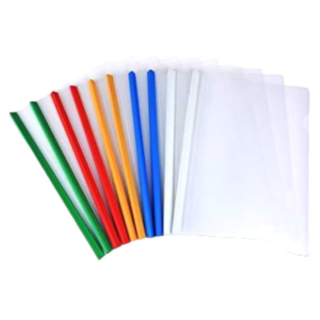 Stick File A4 Size - Rod File - TT File - Assorted Colour