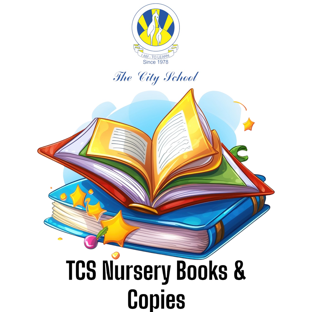 TCS Nursery Books & Copies With Plastic Cover