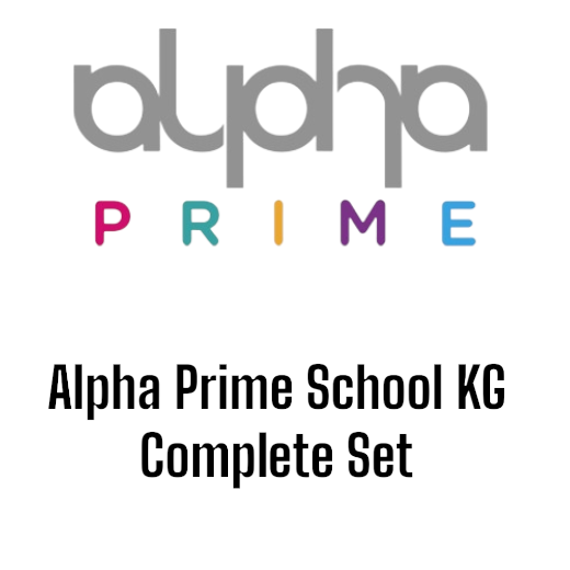 Alpha Prime School KG Complete Set