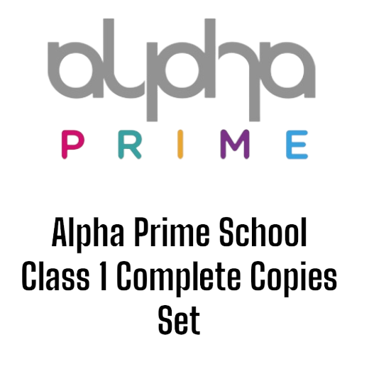 Alpha Prime School Class 1 Complete Copies Set
