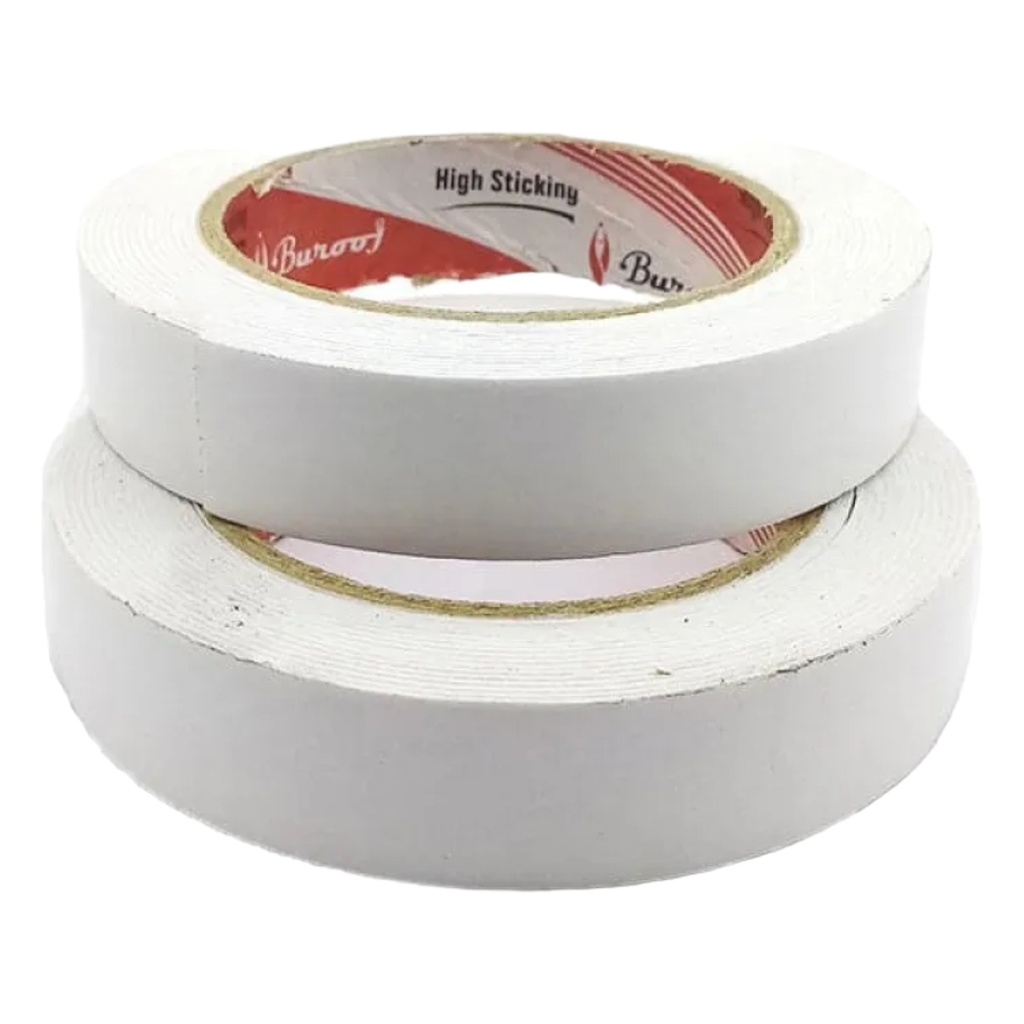 Double Side Tissue Sticky Tape - 1 inch