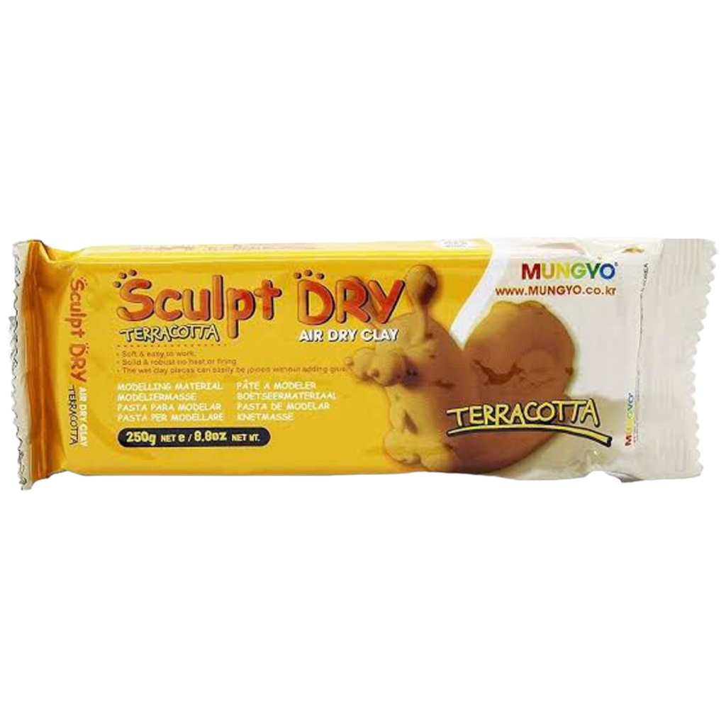 Sculpt Dry Air Dry Clay 500g - Terracotta Color