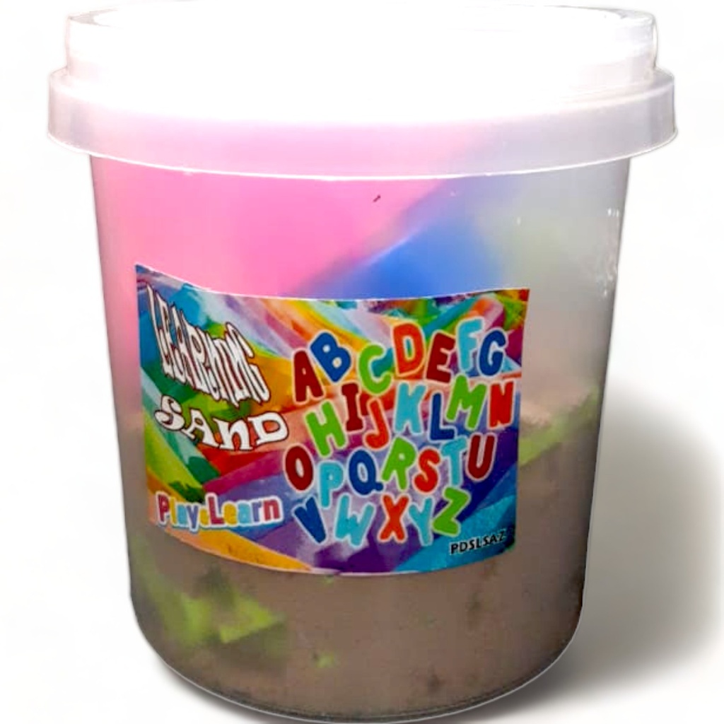 Alphabet Magic Clay Sand (1000g) - No. PDS364 - Assorted Colors