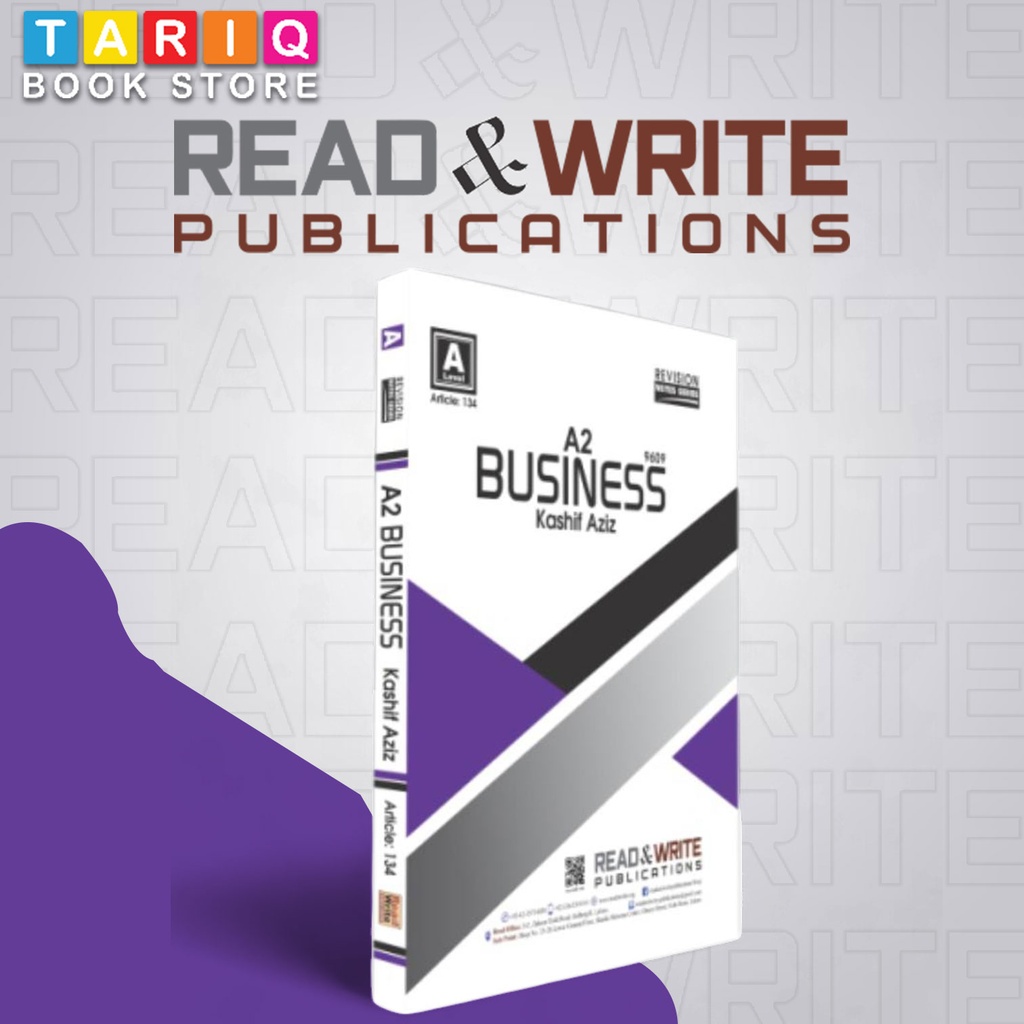 Read & Write A Level Business A2 Revision Notes (Year: 2019 - 21) - No. 134