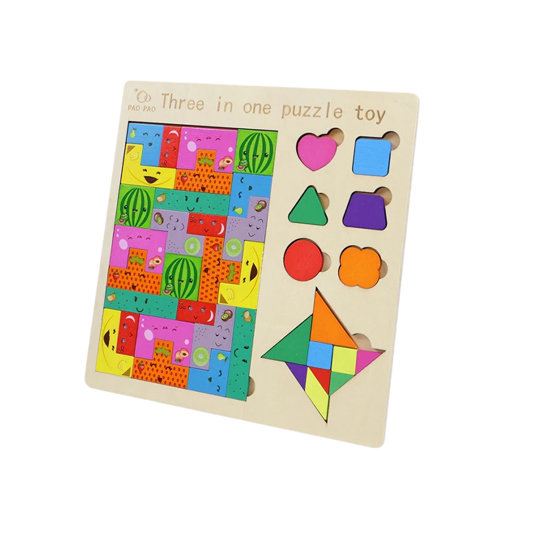 Tangram With Shapes - PAO PAO