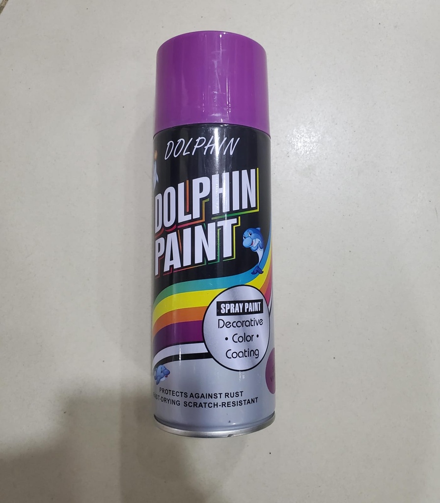 Spray Paint - Purple - 400ml Dolphin