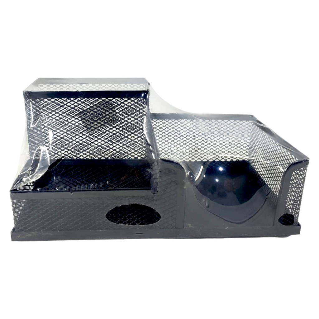 Mesh Multi Purpose Office Desk Organizer Art 9128- Black