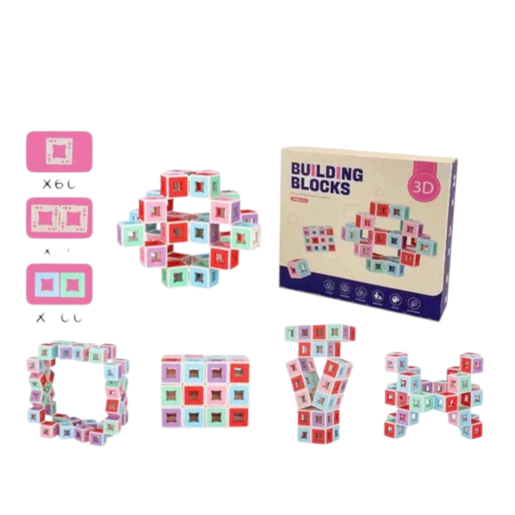 3D Building Block 180 Pcs KABY- LK2210