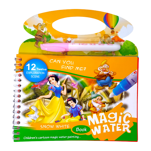 Magic Water Book Large - Assorted Character