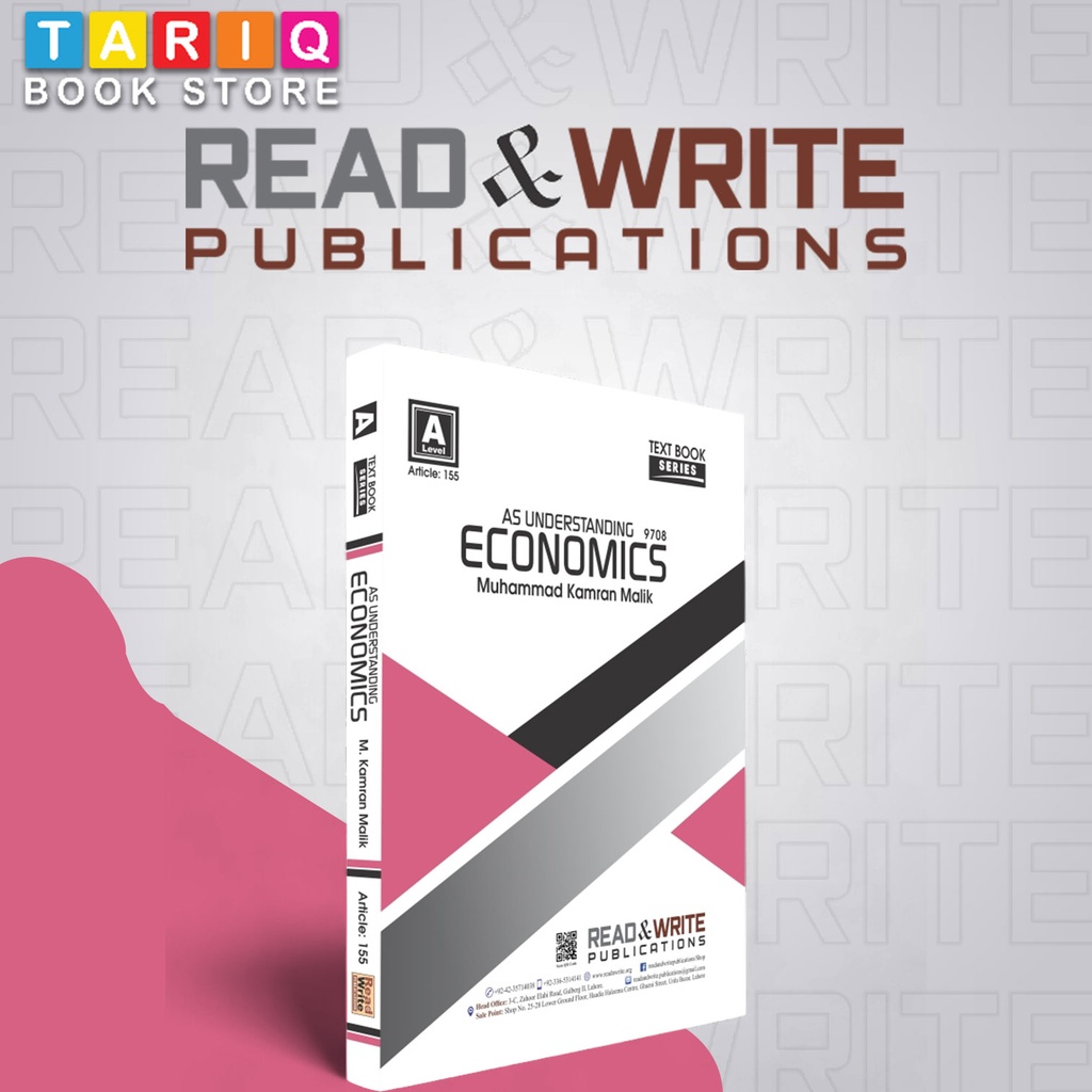 Read & Write Understanding Economics AS Level Book, Notes and past papers - No.155
