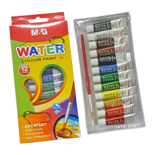 M&G Water Colour Paint - 12 Colours - APL976K7