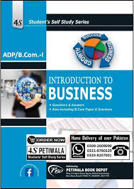 Student's Self Study Series Introduction To Business  B.Com - l