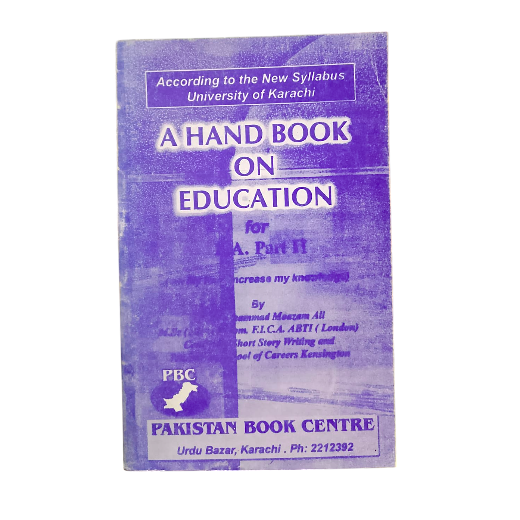 According To The New Syllabus University Karachi A Hand On Education B.A Part ll
