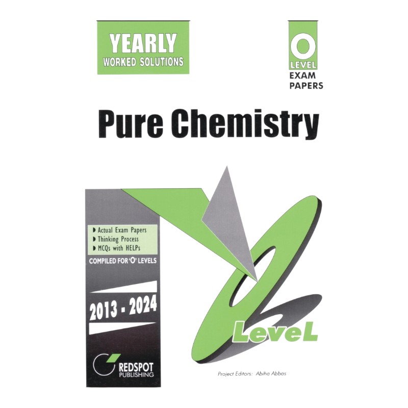 REDSPOT O Level Pure Chemistry Yearly Paper 1 & Paper 2 (Year: 2013-2025) - 5070