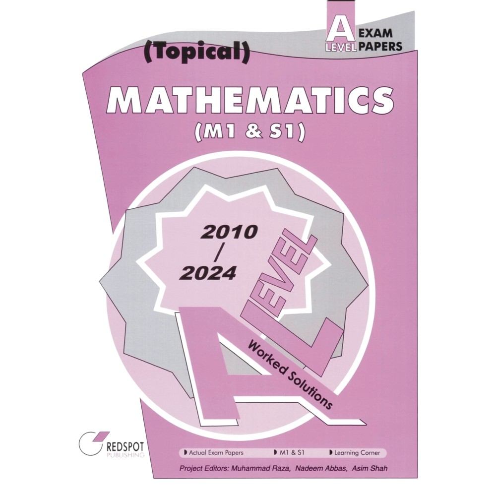 REDSPOT A Level Mathematics Topical M1 & S1 (Year: 2010 - 2024) - 9709