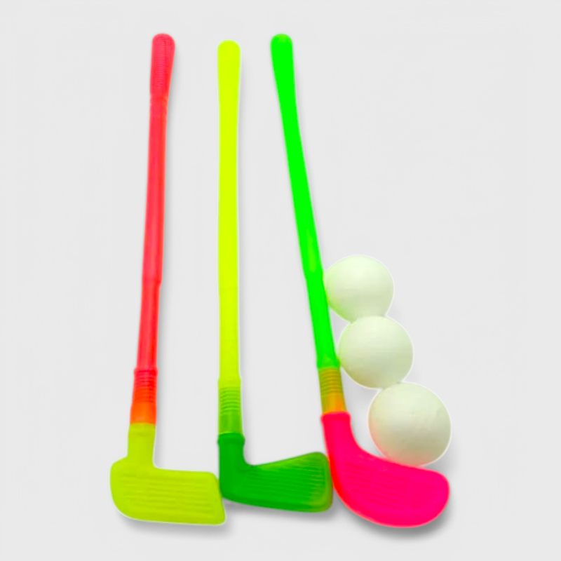 Golf Stick Set for kids - Pack of 3