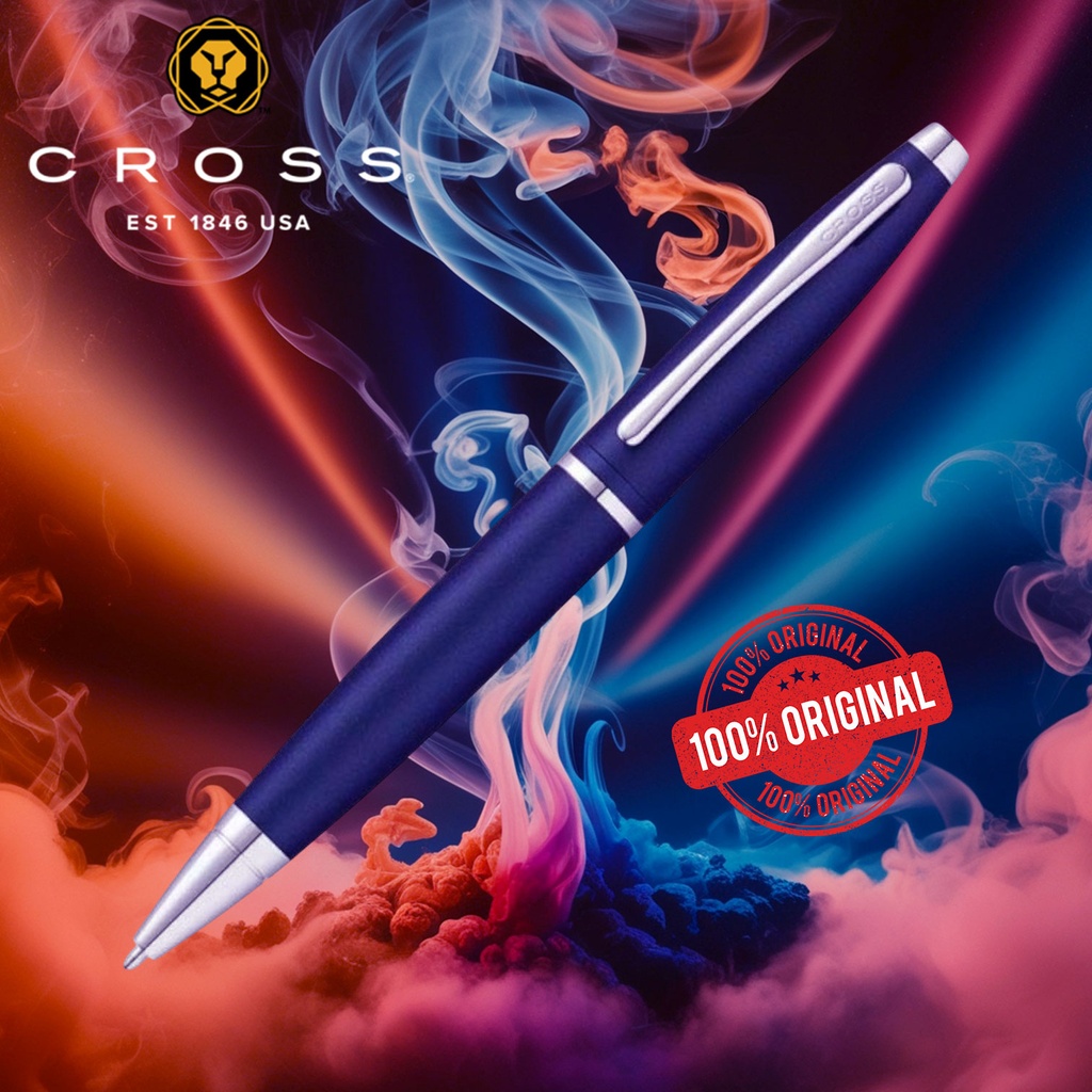 Cross Calais Matte Blue Ballpoint Pen