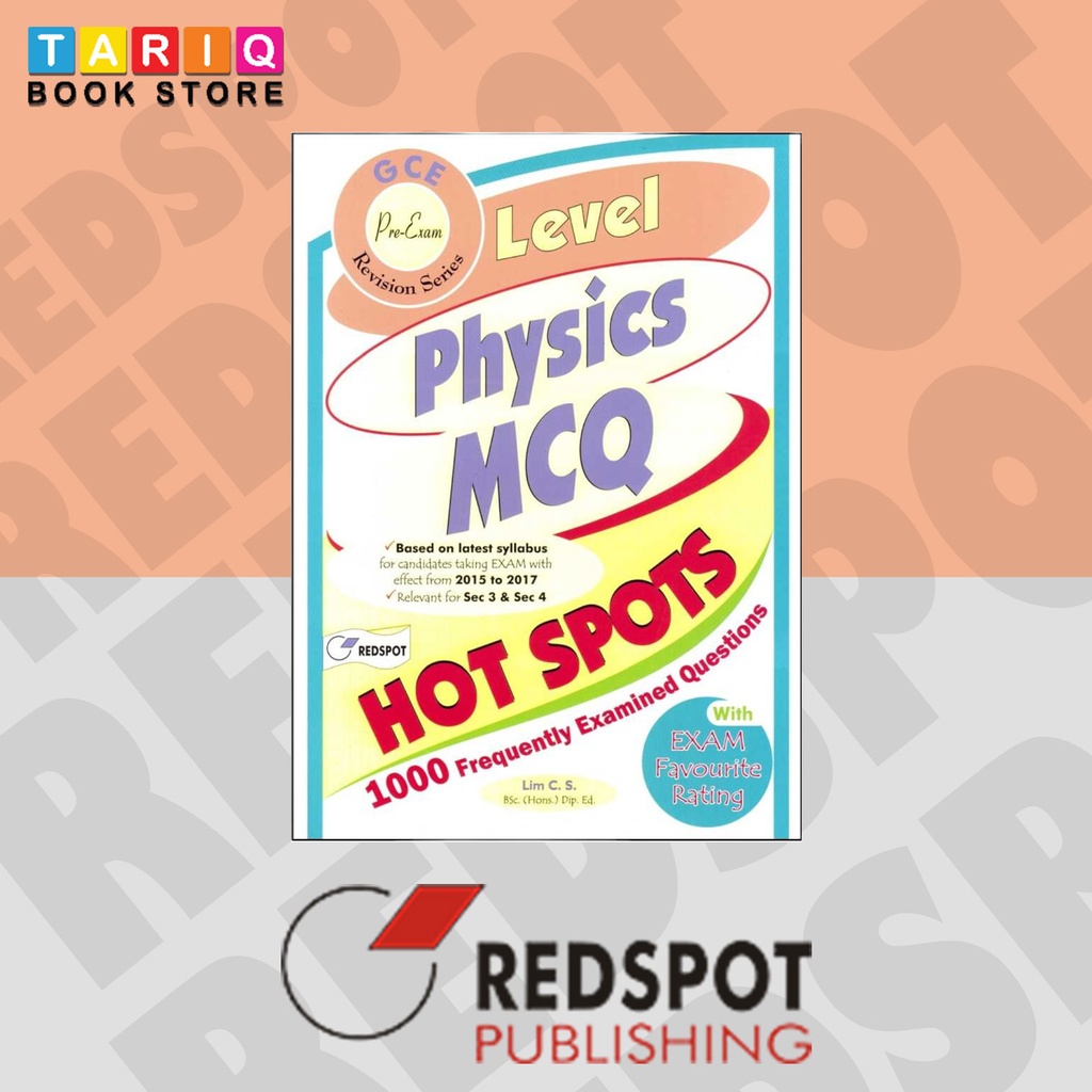 REDSPOT O Level Physics 1000 MCQ's with Helps - HOT SPOTS