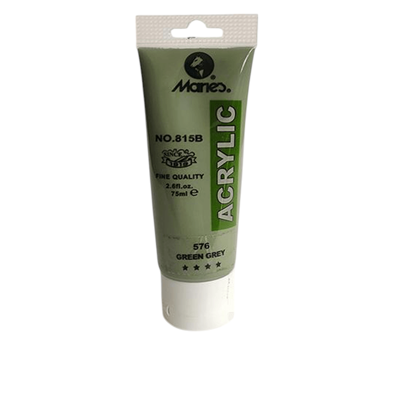 Maries Acrylic Paint - 75ml - No. 576 - Green Grey