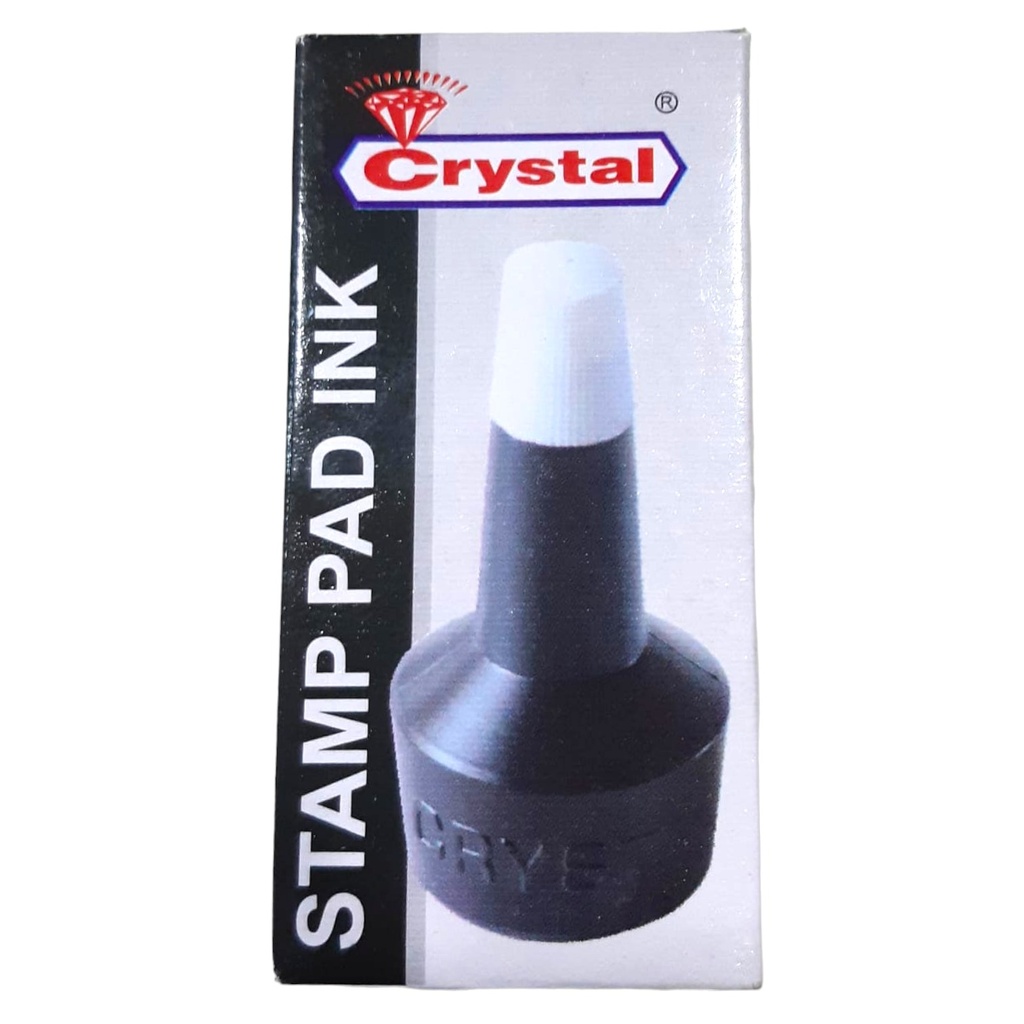 Crystal Stamp Pad Ink 28.5g - Black