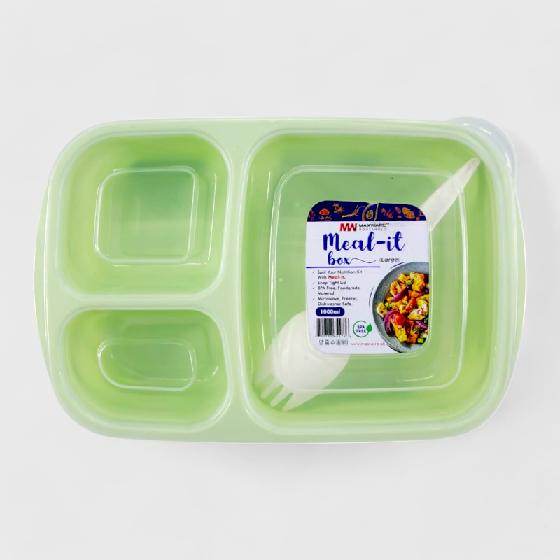 Maxware Meal It Lunch Box (Large) Plastic - 1000ML