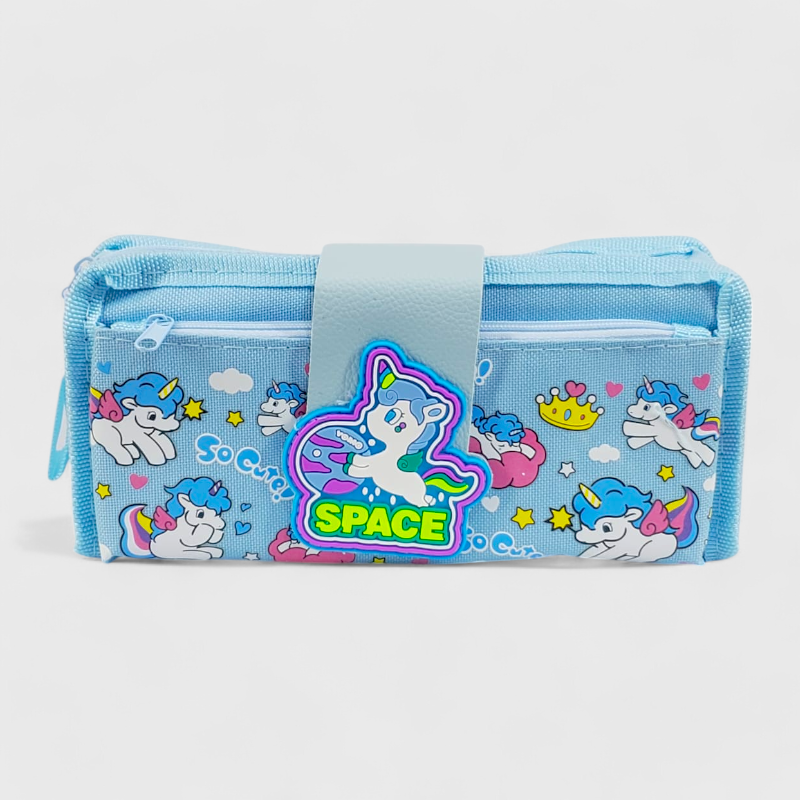 Space Unicorn Pencil Pouch Card JC-3324