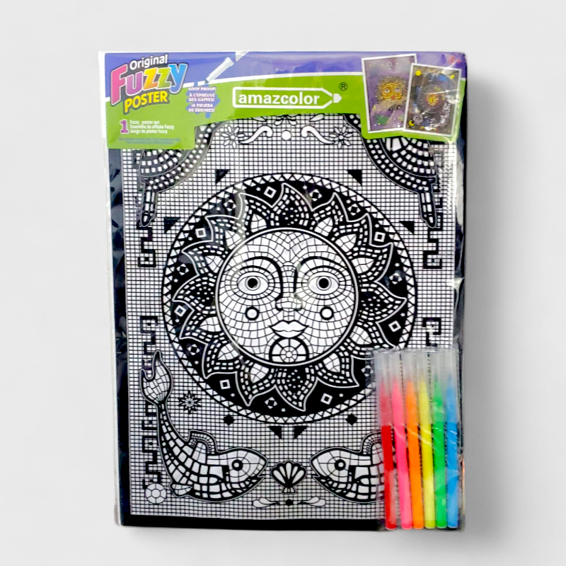 Velvet Art Originsl Fuzzy Poster  10310