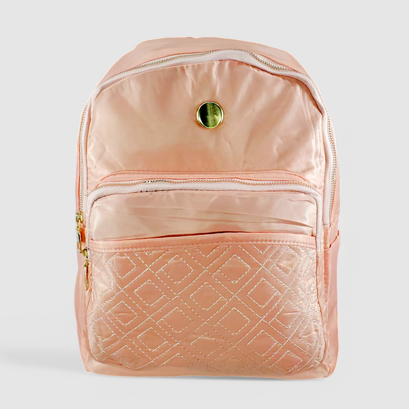 Simple College Bag 12 Inch (peach)