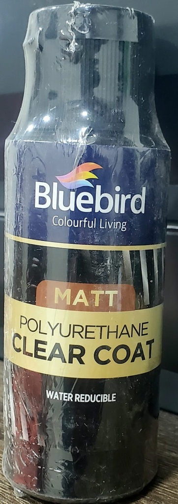 [5065015656142] BlueBird Polyurethane Clear Coat - 100Ml - Matt