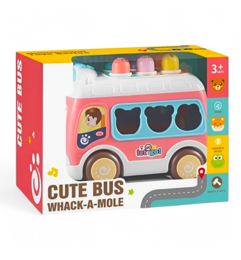 Cute Bus Multi Functional Toys Series