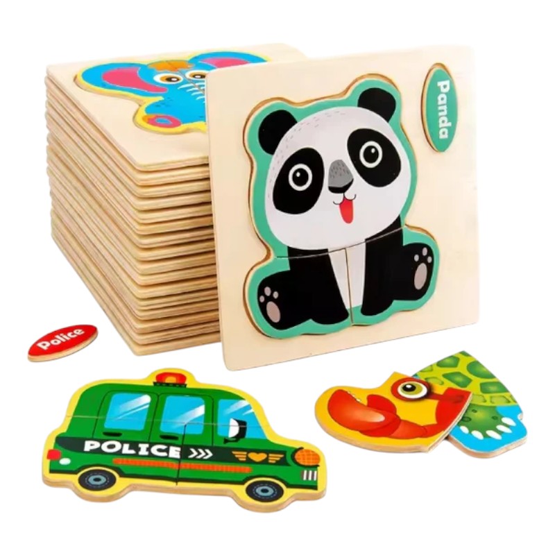 Wooden Jigsaw Puzzle Palm LAS