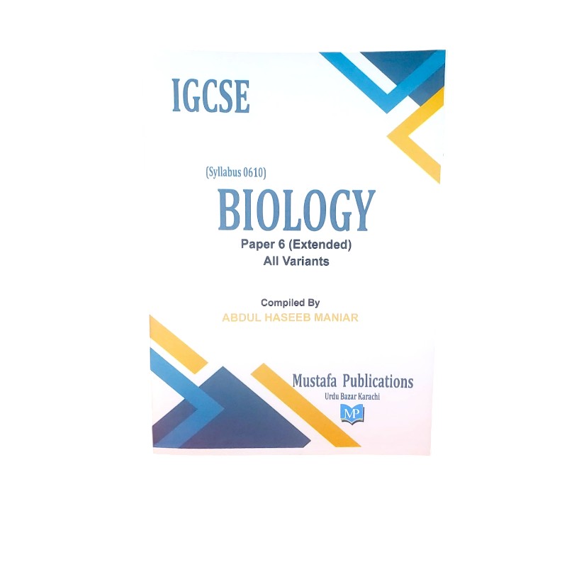 Al Mustafa IGCSE Biology Paper 6 (Edition: 2018-2024)