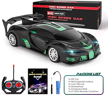 High Speed Car RC Control Green - YJ99-8A - YIJIA TOYS