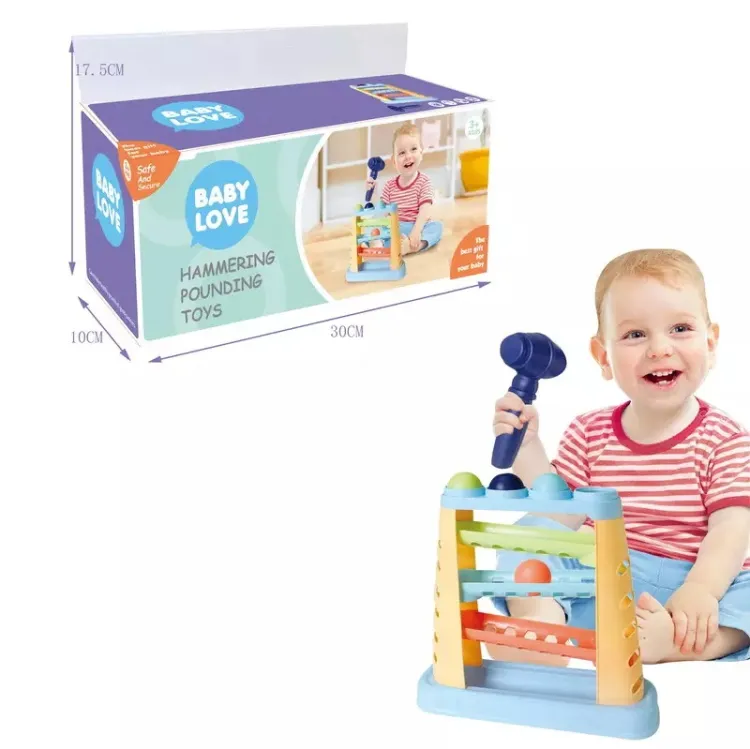 Hammering Pounding Toys - No.218C-5 - Baby Love