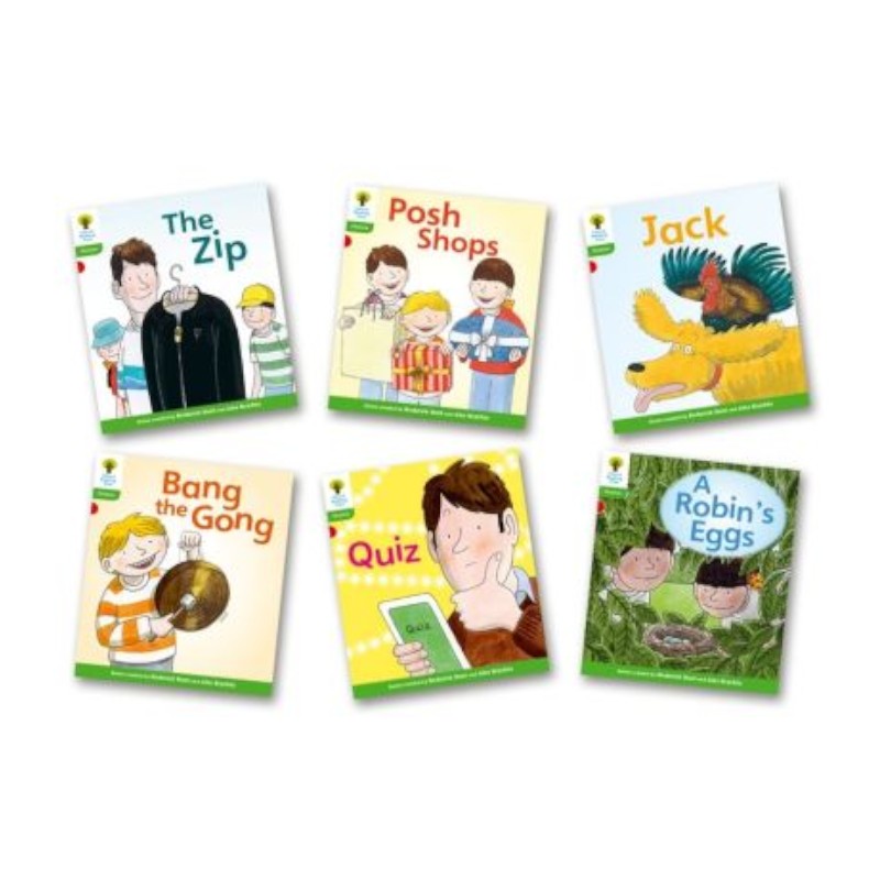 Oxford Reading Tree: Level 2A: Floppy's Phonics Fiction: Pack of 6