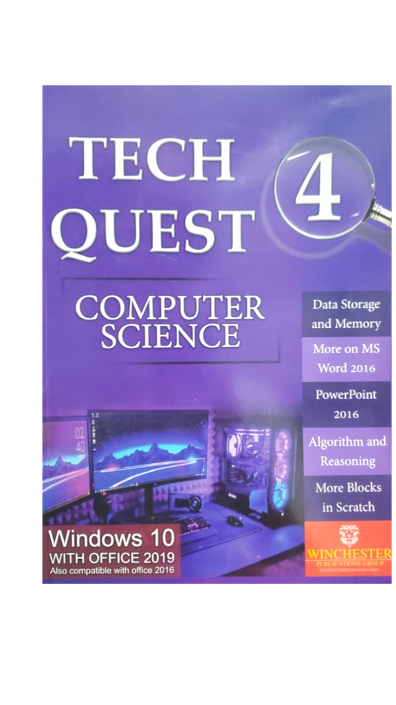 Tech Quest Computer Book 4  - MAK