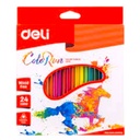 Deli - Color Pencil - 24 Color Run - C00120