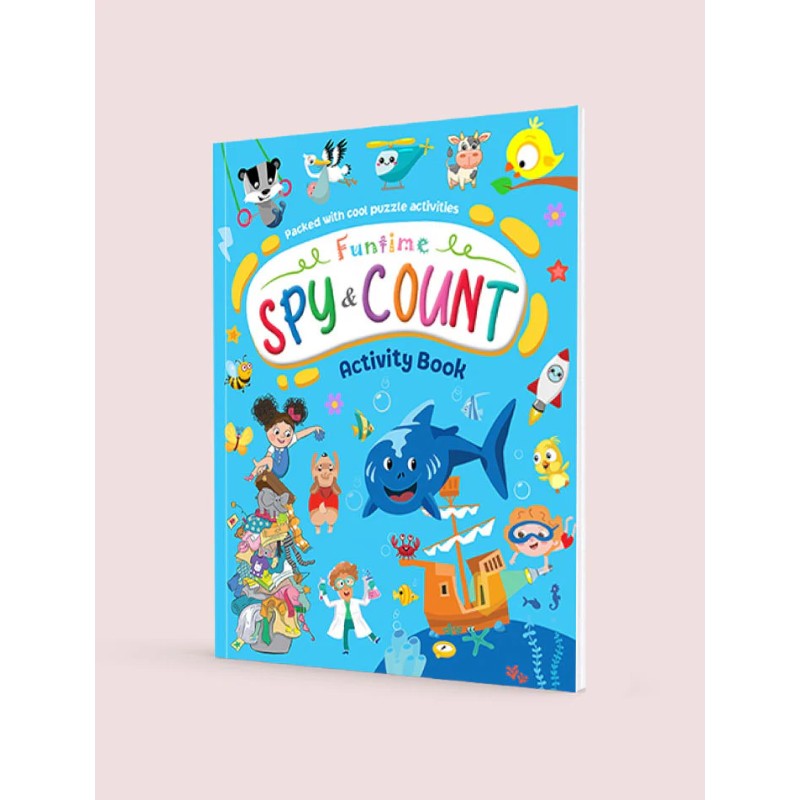 Funtime Spy & Count Activity Bk- Paramount Publisher