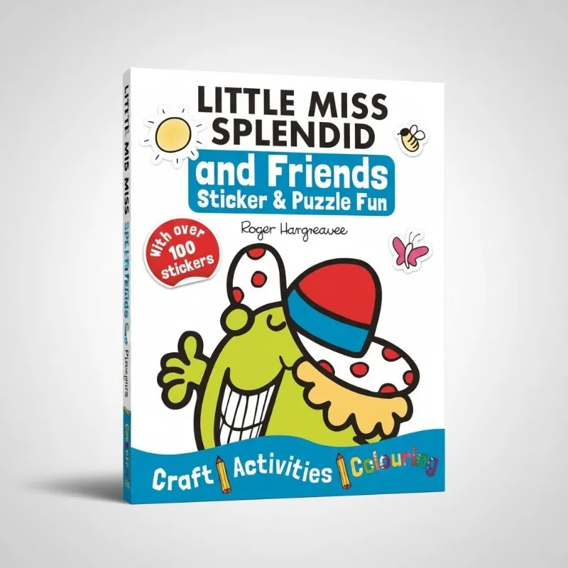 Little Miss Splendid and Friends Sticker 7 puzzle Fun - Craft Activites