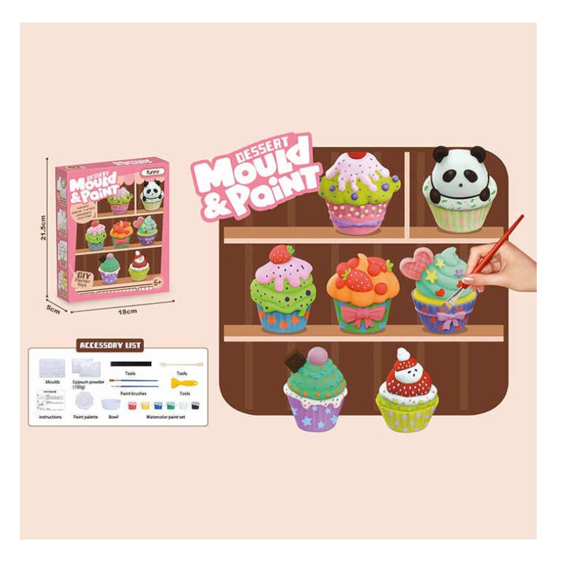 Lets Play Mould And Paint Dessert No - 601