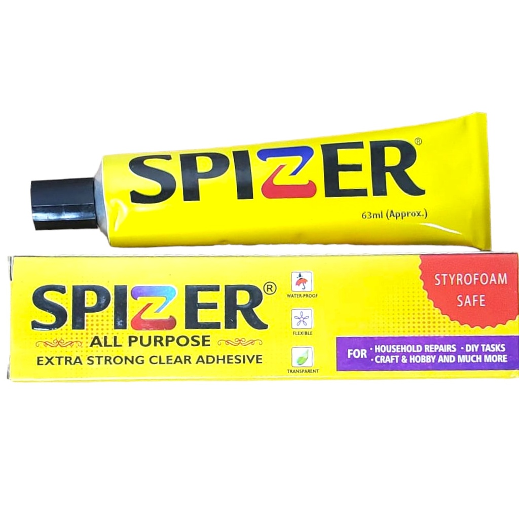 [8966000036666] Spizer All Purpose Glue Tube - 63ml