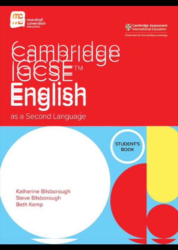 Cambridge IGCSE English English as a Second Language - Marshall Cavendish