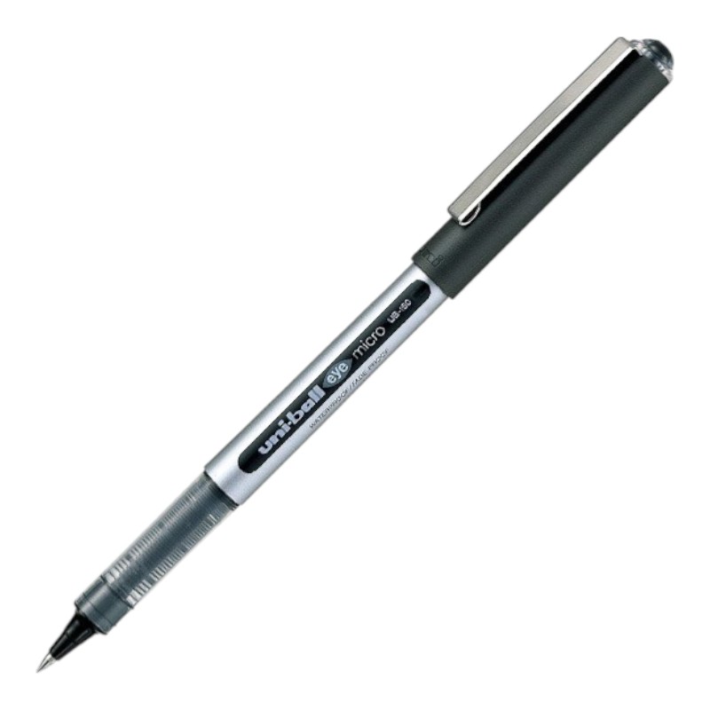 Uni Ball Eye Micro Needle Roller Ball Pen - Black - 1 Pcs - No. UB-187S