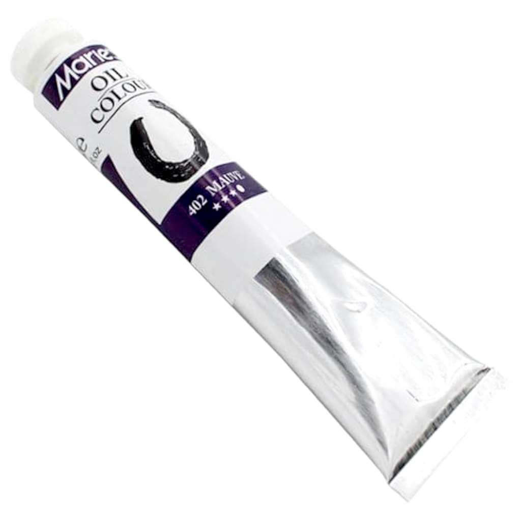 Oil Colour Paint Tube - 402 Mauve- 50ml - Maries