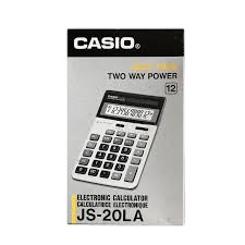 Casid Electronic Calculator JS-20LA-W / RZ-866C