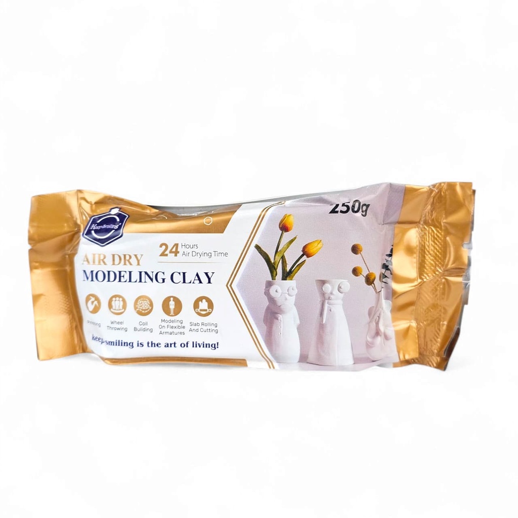 KS AIR DRY CLAY 250GM BROWN