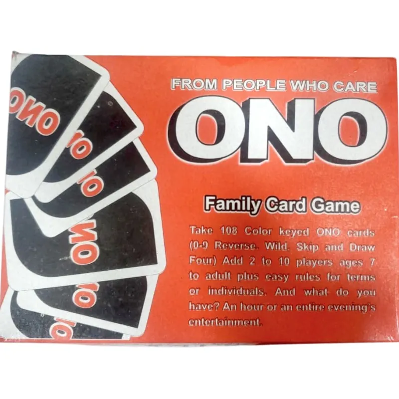 ONO Card Game - Family Card Game