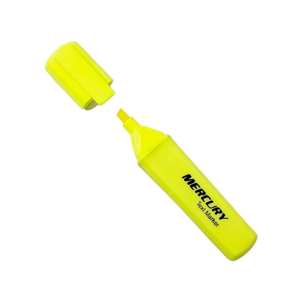 [8964002508853] Mercury Text Marker - Yellow Highlighter