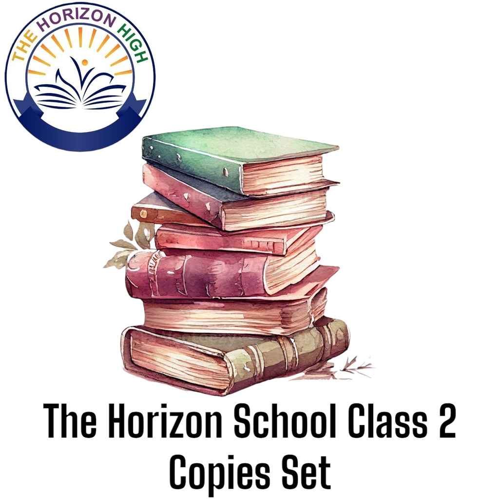 The Horizon School Class 2 Copies Set With Plastic Cover