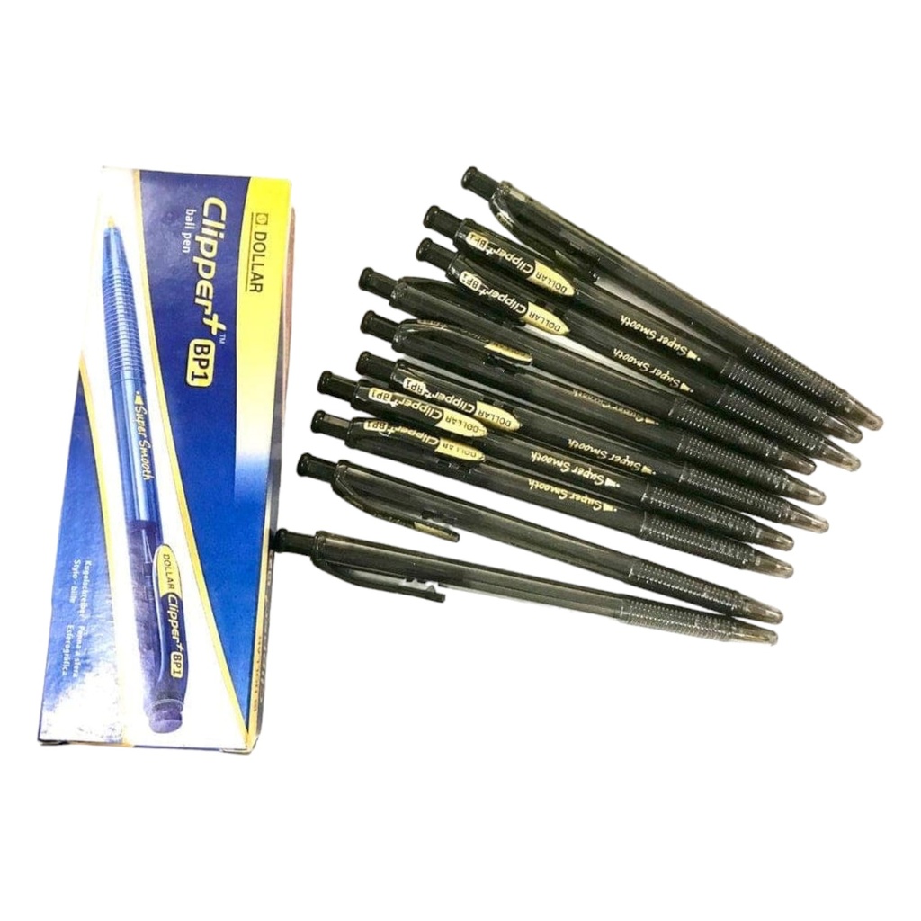 Dollar Clipper BP-1 Ball Pen - Black - 1 Pcs - No. BPCL S